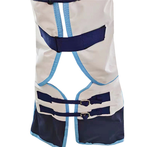 Couverture d'hiver matelassée imperméable pour chevaux avec cache-cou amovible – Offre spéciale - Product Image 3