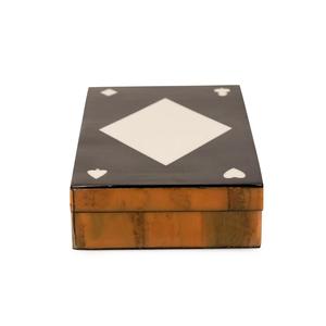 Cajas de Almacenamiento Decorativas de Resina Hechas a Mano, Organizador de Cartas de Juego, Caja de Almacenamiento con Acabado de Resina, Caja Organizadora de Cartas Decorativas - Product Image 3