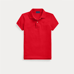 Polo de Manga Corta para Hombre, Color Naranja, Tejido Piqué, Corte Regular, Diseño con Botones - Product Image 4