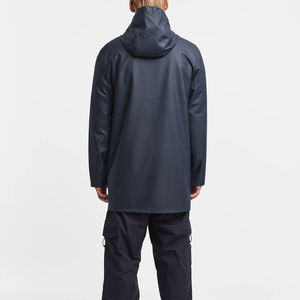 Heavy Duty Waterproof Rain Suit 100% Polyester Reflective <b>Raincoat</b> Jacket for Outdoor Work Hiking Camping OEM Wholesale Custom - Product Image 4