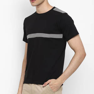 Mens daily wear t <b>shirt</b> breathable stretch fabric lightweight comfortable training wear for fitness running - Product Image 4