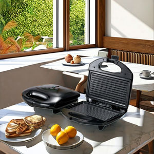 Sandwichera eléctrica automática de doble cara a granel | Tostadora antiadherente de acero inoxidable | Soluciones rápidas de aperitivos y desayuno - Product Image 3