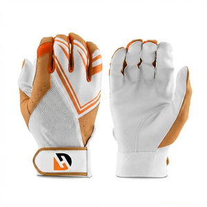 Guantes de Bateo de Béisbol Personalizados para Equipos, Colores, Logotipos y Nombres de Jugadores Personalizables, Agarre Superior, Palma de Cuero Suave y Transpirable - Product Image 1