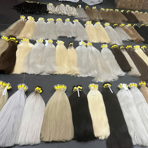 Extensiones de Cabello Humano Virgen Vietnamita Rusa, Premium, Super Double Drawn, 100g, Puntas Completas, Todos los Colores - Product Image 1