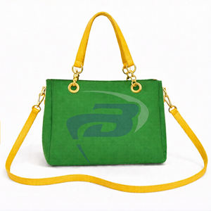 Bolso de Lona con Cierre para Mujer de la Hermandad Chi Eta Phi, con Letras Griegas, Diseño de Logotipo Personalizado, Espacio para Laptop, para Uso Diario - Product Image 2