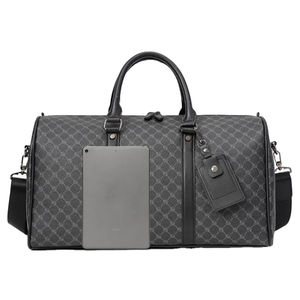 Bolsa de Viaje de Cuero Unisex, Resistente al Agua, de Gran Capacidad, con Forro de Poliéster, para Gimnasio, Fitness y Uso Profesional - Product Image 5