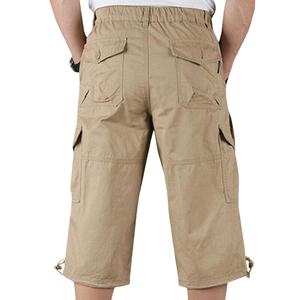 À la mode 3 quarts Cargo pantalon haut de gamme qualité bas de quantité minimale de commande confortable dernière conception haut de haute classe qualité hommes survêtement - Product Image 2