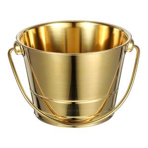 Seau à glace en laiton de qualité supérieure avec couvercle et pince, ensemble complet pour refroidir le vin et le champagne, solution élégante pour recevoir - Product Image 5