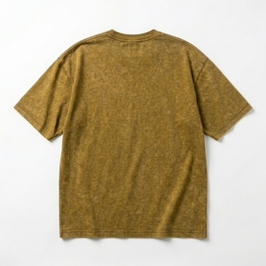 Summer Lightweight Acid Wash Oversized Jersey Solid T-Shirt 100% Cotton Boxy Fit Short Sleeve Streetwear Casual Wear - Product Image 5