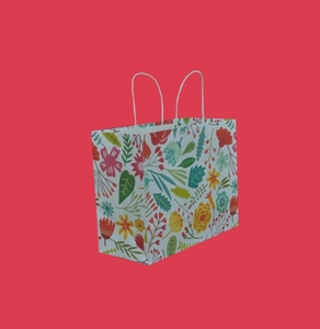 Durable <b>Textile</b> Recycled Paper Bags Reusable Construction for Long Lasting Brand Exposure and Customer Convenience Bulk - Product Image 3