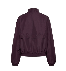 Chaqueta Cortavientos de Poliéster de Alta Calidad para Mujer, Estilo Hip Hop, Talla Grande, Cuello Alto, Cierre de Cremallera, Larga - Product Image 2