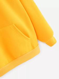 Pull à capuche unisexe décontracté à manches longues pour l'automne et l'hiver, grande taille, avec fermeture éclair, poches, broderie sur le devant, écologique, 100% coton - Product Image 4