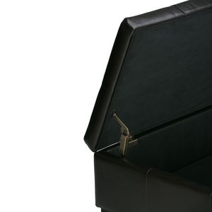 Dover Tanners marrone tavolo quadrato portaoggetti ottomana modello D0100X32CG2 - Product Image 4