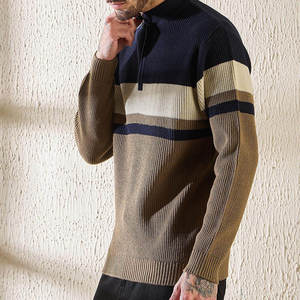 Sudadera con Capucha para Hombre, Estilo Étnico Vintage, Estampado Sólido, Cierre de Cremallera 1/4, Manga Larga, para Otoño e Invierno, Informal, para Actividades al Aire Libre - Product Image 4
