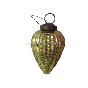 Christmas <b>Ball</b> Ornaments Clear Green Glass Decoration Glass <b>Ball</b> Hanging Ornaments for Xmas Tree Decor - Product Image 4