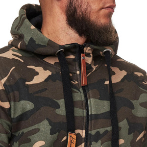 Custom Womens <b>Camouflage</b> Hooded <b>Tracksuit</b> 100% Polyester Full Zip Sweatshirt Pants Set Casual Winter Sportswear OEM - Product Image 6