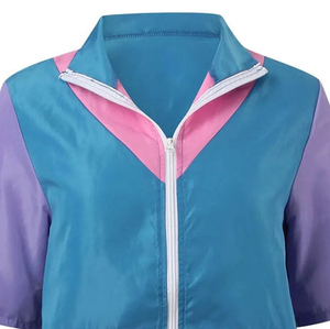 ชุดเซ็ตแทรคสูทผู้หญิงผ้าฝ้าย 100% ปักลายติดกระดุม 2 ชิ้น พร้อมแจ็คเก็ตซิปกันลม ลดราคาสุดฮอต - Product Image 6