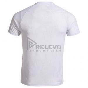 Camiseta Blanca al por Mayor para Hombre, 100% Algodón, Alta Calidad, Corte Holgado, Ropa Lisa Personalizable, Gran Venta - Product Image 2