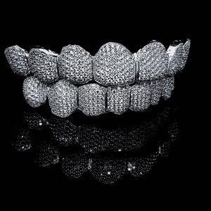 Hip Hop para hombre personalizado 925 dientes de plata Grillz Iced Moissanite Diamond Eco-Friendly joyería de lujo - Product Image 3