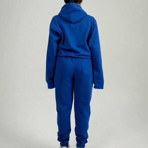 ชุดเดรสฤดูร้อนสำหรับผู้หญิง OEM ชุดสองชิ้น เสื้อฮู้ดแขนสั้น ชุดเซ็ตสเวตสูท ชุดลำลองแขนสั้นสำหรับฤดูร้อน ชุดเซ็ตสำหรับผู้หญิง - Product Image 2