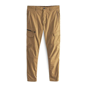 Jeans en coton décontractés pour hommes, couleur gris, de luxe, OEM, à prix abordable, extensibles, taille étroite, coupe slim, en denim, avec fermeture éclair - Product Image 4