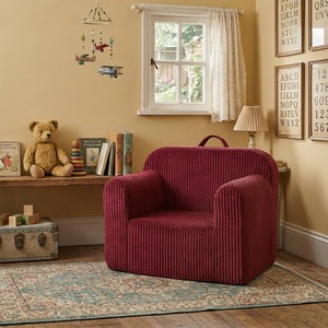 Canapé moderne pour enfants, chaise pour tout-petits en mousse compressée, confortable, entièrement en mousse, tissu en velours côtelé, pour chambre à coucher et école. - Product Image 1