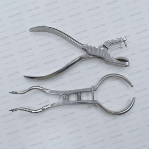 Pinza Perforadora de Goma Dental Profesional, Instrumento Perforador de Orificios de Acero Inoxidable para Odontología, Laboratorio Dental, Vaslcare - Product Image 2