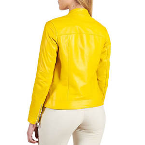 Veste en cuir de luxe pour femmes avec un design élégant, coupe confortable, idéale pour la mode d'hiver, les activités de plein air et un style décontracté - Product Image 6