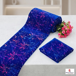 Tissu en velours imprimé feuille d'aluminium de haute qualité, multicolore, pour vêtements de mode, textiles de maison, fabricant de tissus sur mesure OEM ODM - Product Image 1