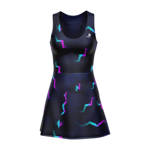 Conjunto de Tenis Personalizado con Nombre de Equipo para Mujer, Ropa Deportiva sin Mangas, Secado Rápido, Absorbe la Humedad, Transpirable, 100% Poliéster - Product Image 2