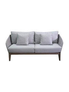 Muebles de Jardín de Lujo, Conjunto Modular de Madera para Patio, Sofá Moderno de Teca para Exteriores de Hotel - Product Image 1