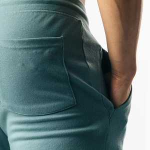 Pantalones Cortos de Punto para Hombre, Color Sólido, con Cordón en la Cintura y Bolsillos, Transpirables, Estilo Casual, Corte Medio, 2026 - Product Image 6