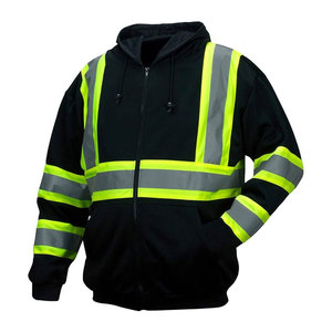 Men Safety Jacket With Bright Colors And Reflective Material Ideal For Construction And Industrial Use - Product Image 1