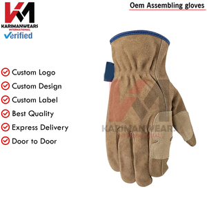 Gants de travail multi-usages, gants industriels durables, gants de sécurité à adhérence renforcée pour le travail et l'entrepôt, OEM en vrac - Product Image 4