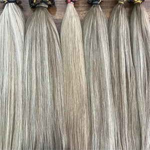 ผมเวียดนามแท้ 100 กรัม บาค์ นิน ปรับสีได้ตามต้องการ ธรรมชาติ นุ่มลื่น สุขภาพดี เงางาม ขายส่ง - Product Image 5