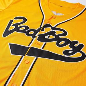 Camiseta de Béisbol Bordada Retro Estilo Película Bad Boy, Camisa Holgada para Hombre, Ropa Hip-Hop para Fiesta - Product Image 2