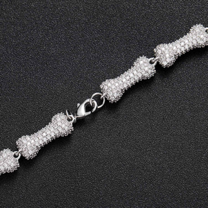 Moissanite <b>Skull</b> Pendant Necklace Iced Out Hip Hop Jewelry Gothic Statement Charm Luxury Streetwear <b>Gift</b> for Men Women - Product Image 5