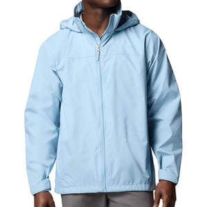 Custom Outdoor Men's Waterproof Windbreaker <b>Jacket</b> Hooded Windproof Softshell Coat <b>Fleece</b> <b>Lined</b> Zipper Closure for Winter Hiking - Product Image 1