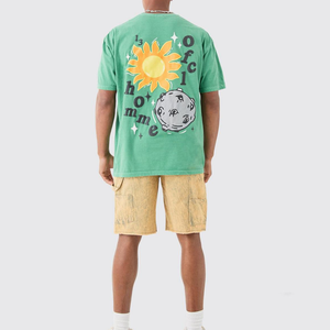 T-shirts d'été en gros pour fabricants de vêtements, streetwear personnalisé, t-shirts unis 100 % coton pour femmes, vêtements grande taille pour hommes - Product Image 4