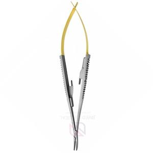 Pince à micro-aiguilles manuelle en acier inoxydable de haute qualité, demi-or, certifiée CE, instrument chirurgical de précision - Product Image 4