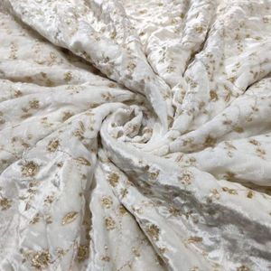 Housse de coussin en velours brodé avec motif floral pour la décoration de la maison, tissu en polyester de poids moyen - Product Image 6