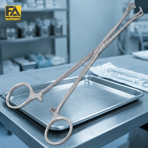 Pinces à tissus Babcock 16 cm en acier inoxydable, instrument chirurgical pour la chirurgie générale, certifié CE - Product Image 2