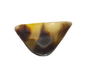 Cuenco decorativo de cuerno de búfalo auténtico, hecho a mano, para servir o para ensaladas, a bajo precio. - Product Image 1