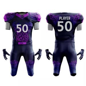 Uniformes de Fútbol Americano Personalizados, Camisetas de Fútbol Ligeras 100% Poliéster para Hombre - Product Image 3