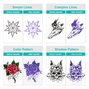 Hotsale MT200 chuyên nghiệp cầm tay không dây Tattoo Máy in mini A4 Bluetooth Máy in nhiệt cho văn phòng nhà - Product Image 5