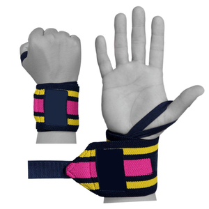 Bandes de poignet personnalisées avec logo imprimé, prix bas, faible MOQ, fabrication professionnelle, bandes de poignet pour l'entraînement et la musculation - Product Image 1