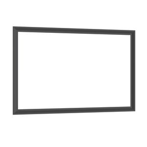 Specchio Moderno Rettangolare 152x102 cm con Cornice Nera, Grande Specchio Decorativo da Parete per Bagno, Soggiorno e Camera da Letto - Product Image 4