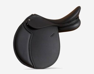 High Quality Horsekraft HK-SD30 Italian Leather English Horse Monoflap Dressage Saddle Soft Padded Plastic <b>Tree</b> Brass Saddle - Product Image 1