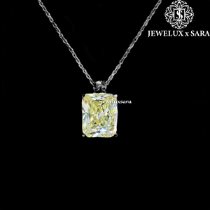 Collar de Plata 925 con Diamantes de Moissanita, Elegante y Moderno para Damas, Joyería de Lujo para Aniversarios, Uso Casual y Festivo - Product Image 5