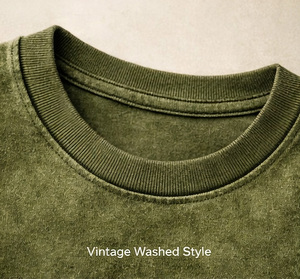 Wholesale Front Custom Knitted Green <b>Acid</b> Washed 100% Cotton Heavyweight 280g <b>Drop</b> Shoulder Distressed Streetwear Oversized - Product Image 5